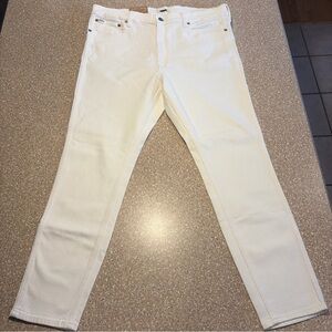 NWT Polo Ralph Lauren Tompkins Mid Rise Skinny Crop Stretch Jeans Pants Size 33